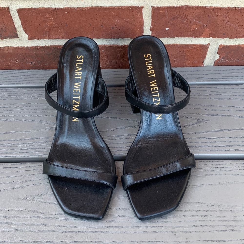 Stuart Weitzman Flareblock 85 Slide Sandal - image 2